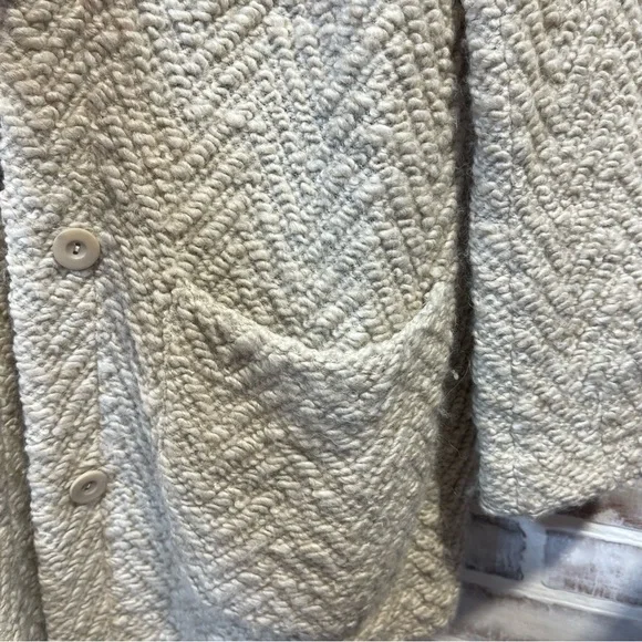 Eileen Fisher Women's Soft ivory  Cardigan medium - Picture 4 of 8